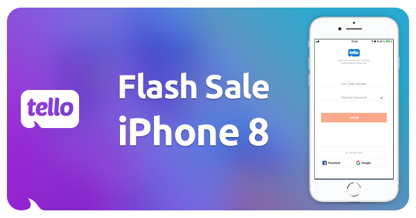 iPhone 8 flash sale