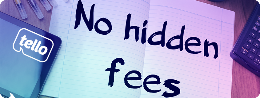 no fees whatsoever