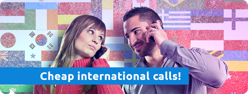 make international calls Tello