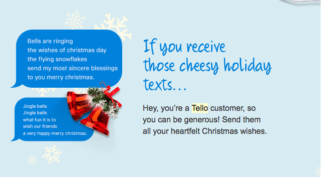 cheesy holiday texts