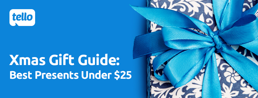Xmas Gift Guide: Best Presents Under $25