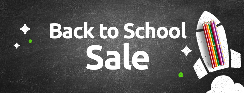 back to school sale