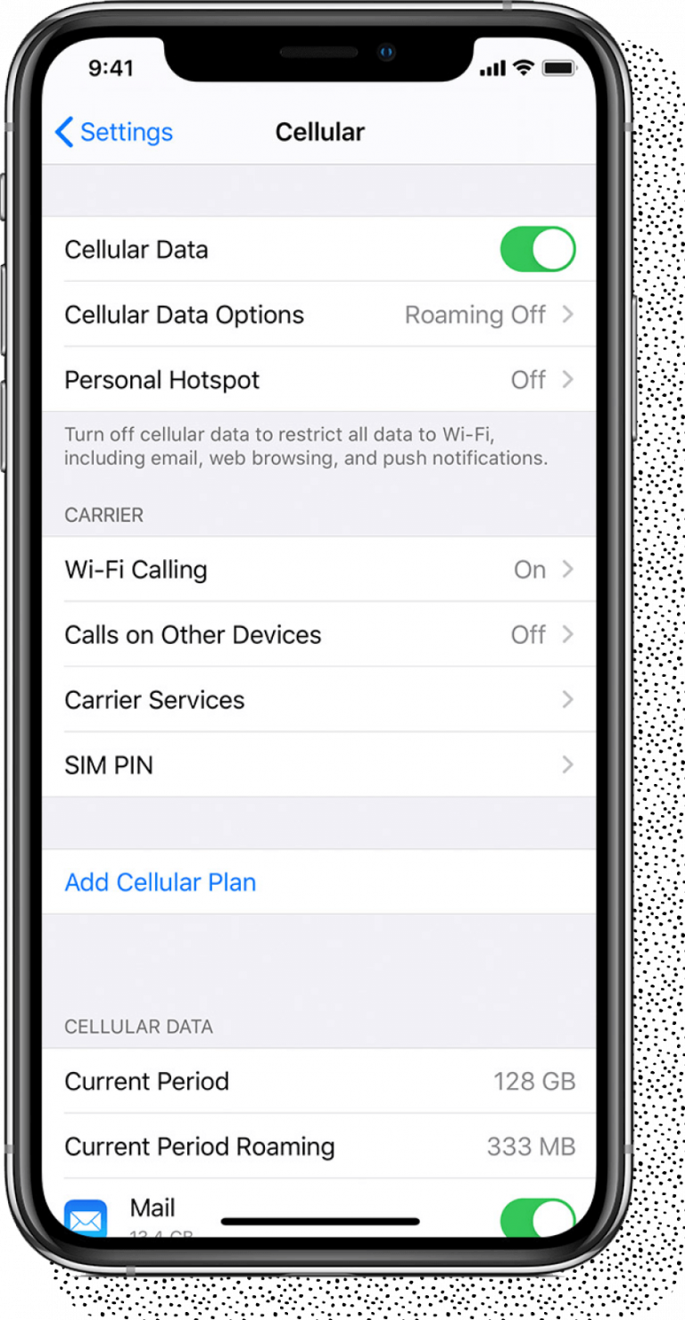 enable Wi-Fi calling on iOS