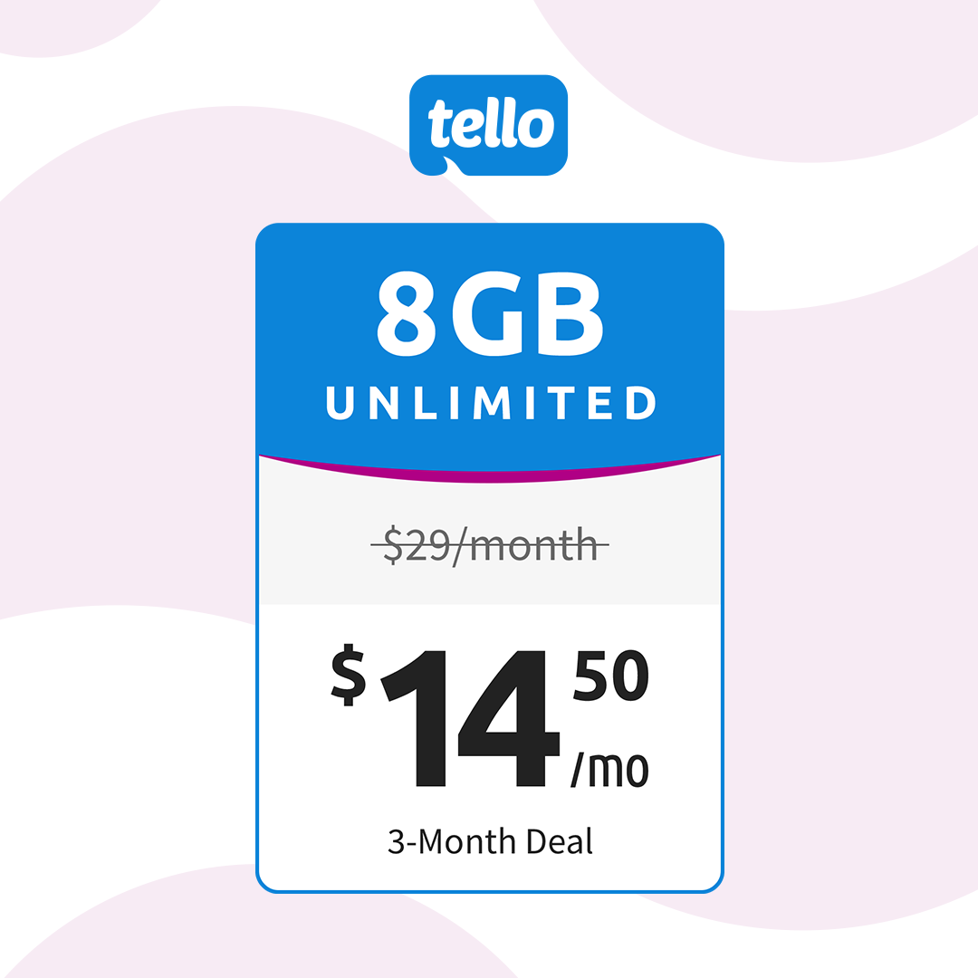 50% off to join Tello