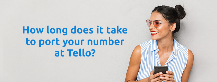port-in your number at Tello Mobile