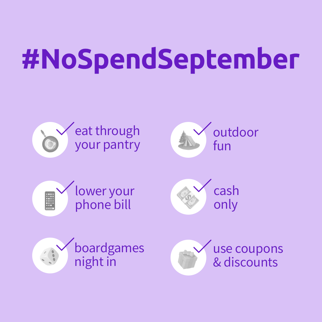 no spend September