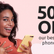 50% off Tello's best-selling plans