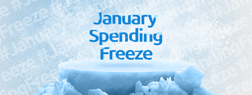 January spending freeze