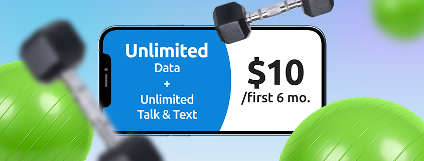 Tello Unlimited at $10/mo (first 6 months) 
