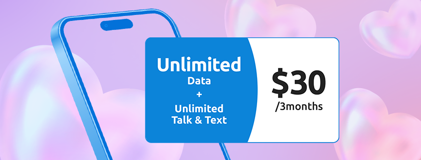 a deal you’ll actually love: first 3 months of unlimited for $30