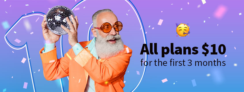 Tello's Anniversary Offer: All plans $10/month for the first 3 months.