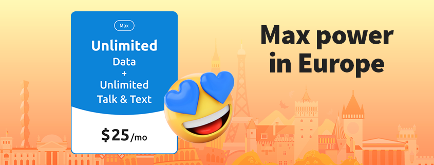 Tello Free Roaming in Europe
