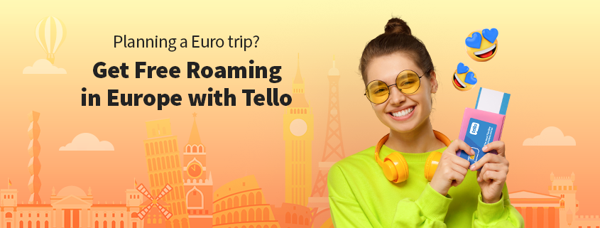 Tello Free Roaming in Europe