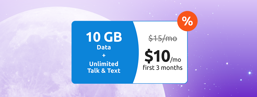 Tello Halloween Deal: 10 GB for $10/mo. First 3 Months.